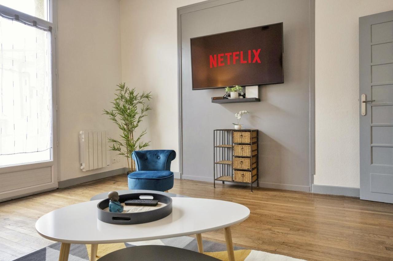 ❂ Les Logis De La Tremoille ❂ Cozy ❂ Netflix ❂ Apartment Thouars Bagian luar foto